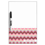 Vintage Fun {chevron pattern} Dry-Erase Board