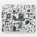 VINTAGE GADGETS mousepads by ANTIQUITIES VINTAGE GADGETS mousepads