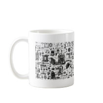 VINTAGE GADGETS COFFEE MUG