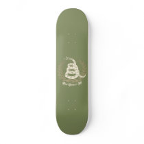 Vintage Gadsden Skateboard by Libertymaniacs Vintage Gadsden Skateboard