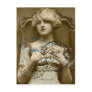 Vintage Gal Post Card