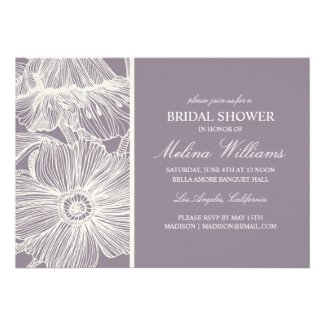 VINTAGE GARDEN | BRIDAL SHOWER INVITATION