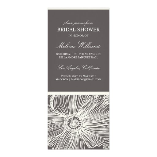 VINTAGE GARDEN | BRIDAL SHOWER INVITATION