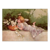Vintage Garden Fairy Cards
