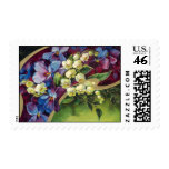 Vintage Garden Postage Stamps