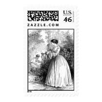 Vintage Garden Stamp stamps