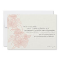 VINTAGE GARDEN | WEDDING INVITATION