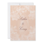 Vintage Gardenia Wedding Invitation