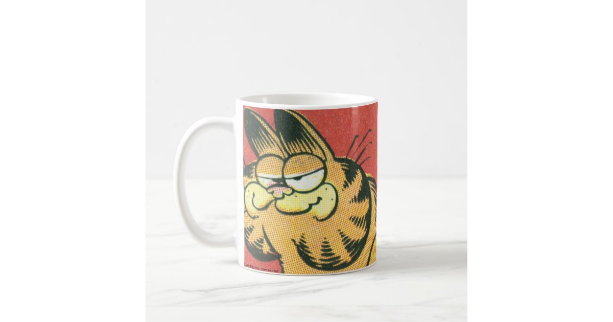 Vintage Garfield, mug Zazzle