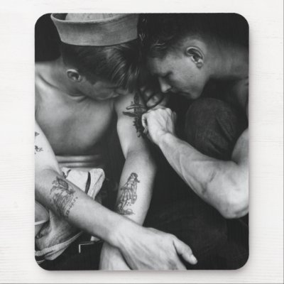 Vintage gay interest hunk sailors with tattoos mouse pads by gay_interest Vintage gay interest hunk sailors with tattoos mouse pads by gay_interest