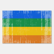 Vintage Gay Pride Flag Signs