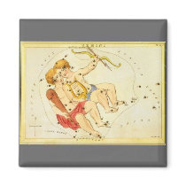 Vintage Gemini magnets by YesterdayCafe Vintage Gemini magnets