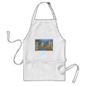 VIntage Georgia Postcard aprons
