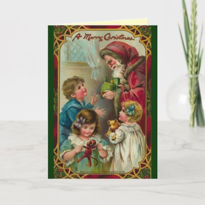 Vintage German Christmas Card