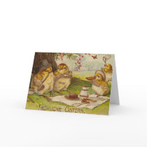 Vintage German Easter Card