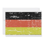 Vintage German Flag Invite