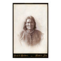 Vintage Geronimo Poster posters