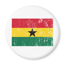 Vintage Ghana magnets by worldtees Vintage Ghana magnets