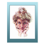 Vintage Gibson Girl Style Illustration Cards Post Cards