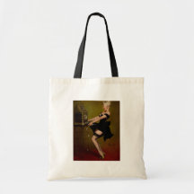 Vintage Gil Elvgren Slot Machine Pinup Girl Bag