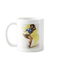 Vintage Gil Elvgren Western Cowgirl Pin UP Girl Coffee Mug