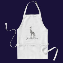 Vintage Giraffe aprons