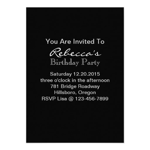 vintage girly Hydrangea butterfly swirls scripts Personalized Announcements