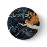 Vintage Gladiator Cycles Poster, 1895 Buttons