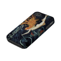 Vintage Gladiator Cycles Poster, 1895 Iphone 4 Tough Covers
