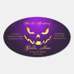 Vintage Goblin Juice Halloween Bottle Stickers