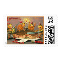 Vintage Goblins Postage Stamp