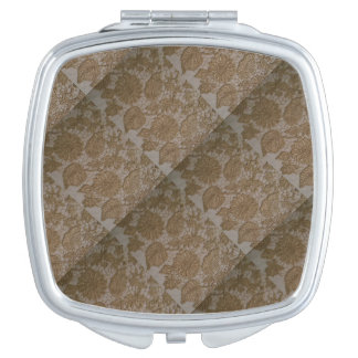 VINTAGE GOLD FLORAL DESIGN MIRRORS FOR MAKEUP
