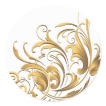 Vintage Gold stickers by scrollworkcrazy Vintage Gold stickers