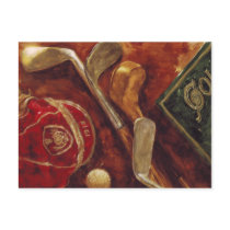 Vintage Golf - fathers day postcards