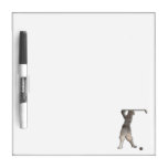 Vintage Golfer; Cool Dry-Erase Whiteboards