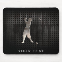 Vintage Golfer; Cool Mouse Pads