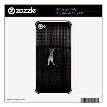 Vintage Golfer; Cool Skins For iPhone 4S