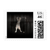 Vintage Golfer; Cool Stamps