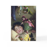 Vintage - Gorgeous Sleeping Child & Fairy Greeting Card
