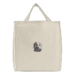 Vintage Gothic Baroque Bat Tote Bag