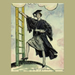 Vintage Graduation, Climbing the Corporate Ladder invitations