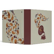 Vintage Gramophone binder