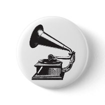 Vintage Gramophone Pins