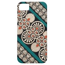 Vintage Grecian Geometric Pattern Graphic Design iPhone 5 Cover