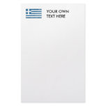 Vintage Greece Flag Stationery
