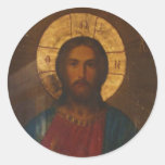 VINTAGE GREEK ORTHODOX ICON STICKER