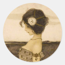 Vintage Greek Virgin Stickers
