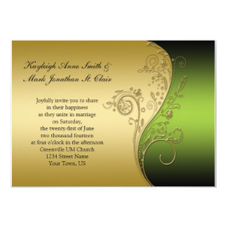 green and gold wedding invitations green and gold invitations announcements zazzle green and gold wedding invitations green and gold invitations announcements zazzle
