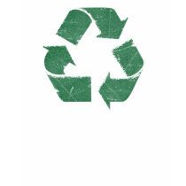 Vintage Green Recycle Sign t-shirts