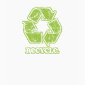 Vintage Green Recycle Sign t-shirts